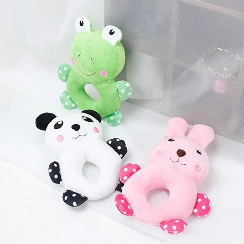 Panda, Frog, and Rabbit Soft Plush