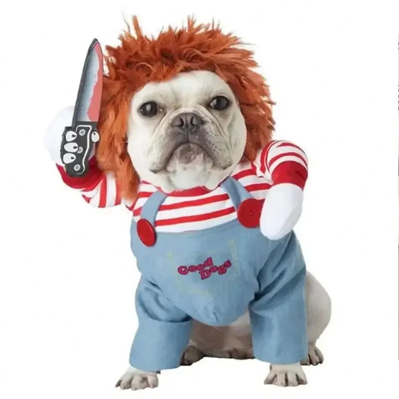 Pet Knife Holding Costume