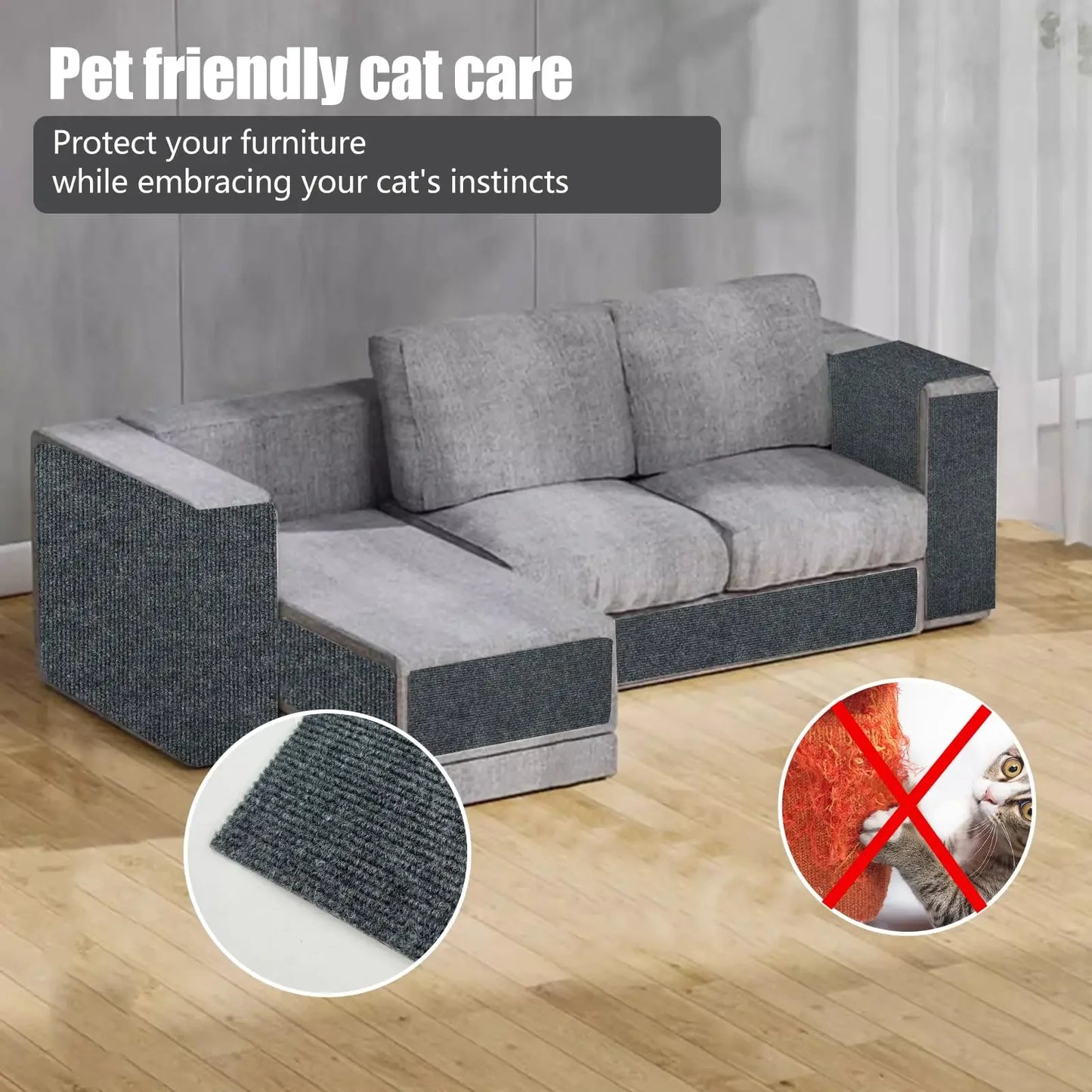 Self-Adhesive Carpet Scratching Board