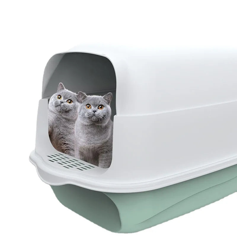 Enclosed Cat Litter Box