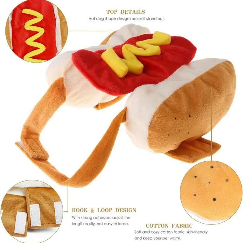 Pet Hot Dog Costume