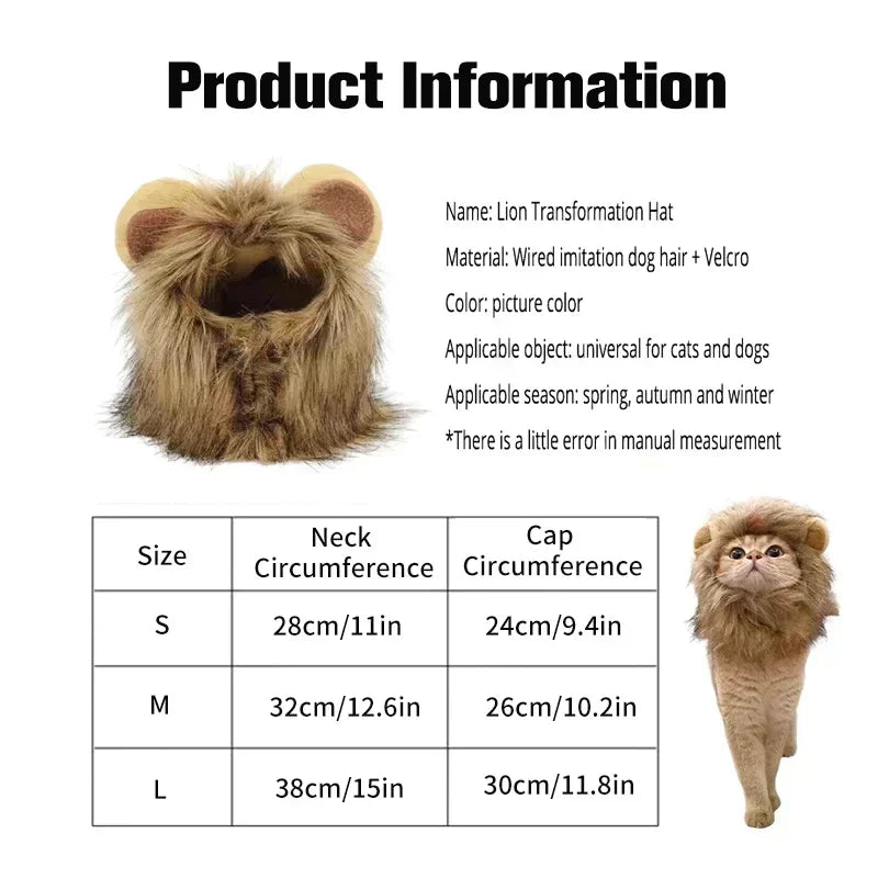 Pet Lion Costume